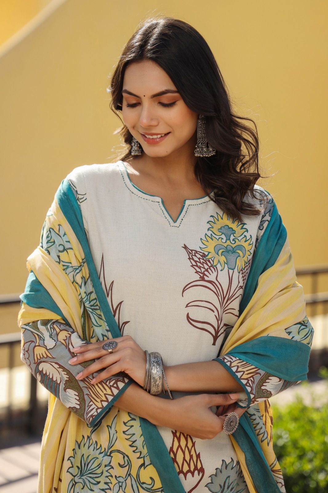 Baby By Afsana Muslin Digital Printed Top With Bottom Dupatta Wholesale Online